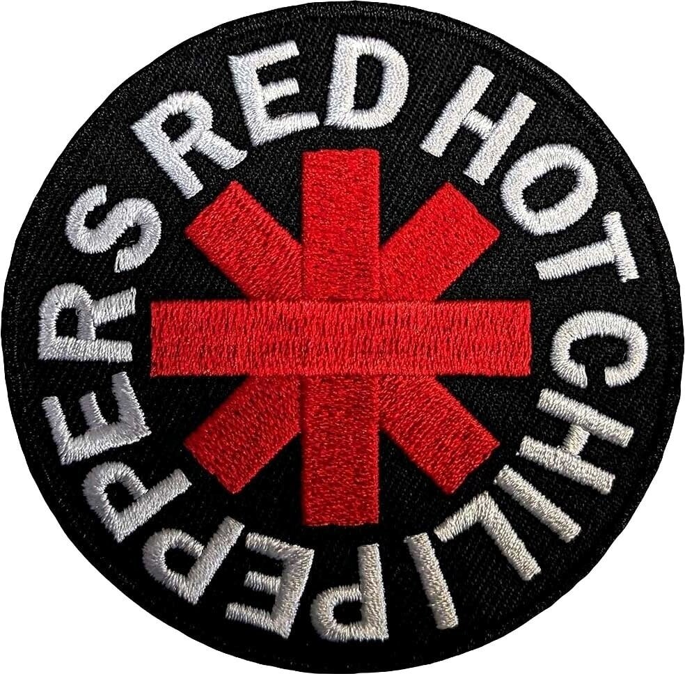 Naszywka / Odznaka Red Hot Chili Peppers Asterisk Naszywka do prasowania Black