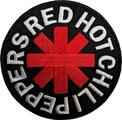 Red Hot Chili Peppers Asterisk Naszywka do prasowania Black