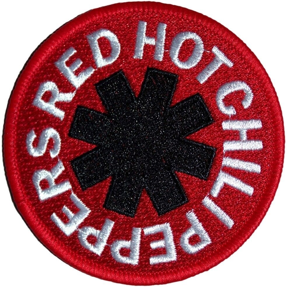 Кръпка / значка Red Hot Chili Peppers Asterisk Iron-On пластир Red