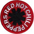 Red Hot Chili Peppers Asterisk Iron-On Patch Red