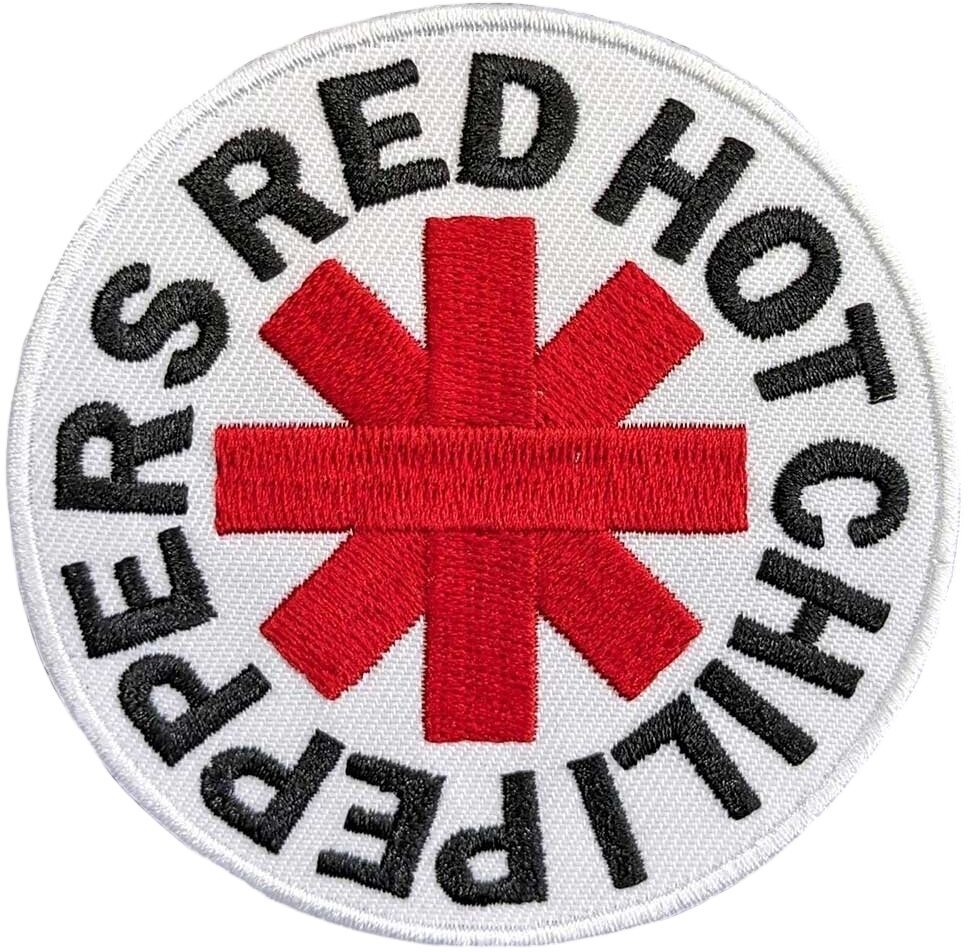 Naszywka / Odznaka Red Hot Chili Peppers Asterisk Naszywka do prasowania White