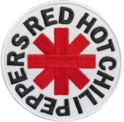 Patch / Badge Red Hot Chili Peppers Asterisk Iron-On Patch White