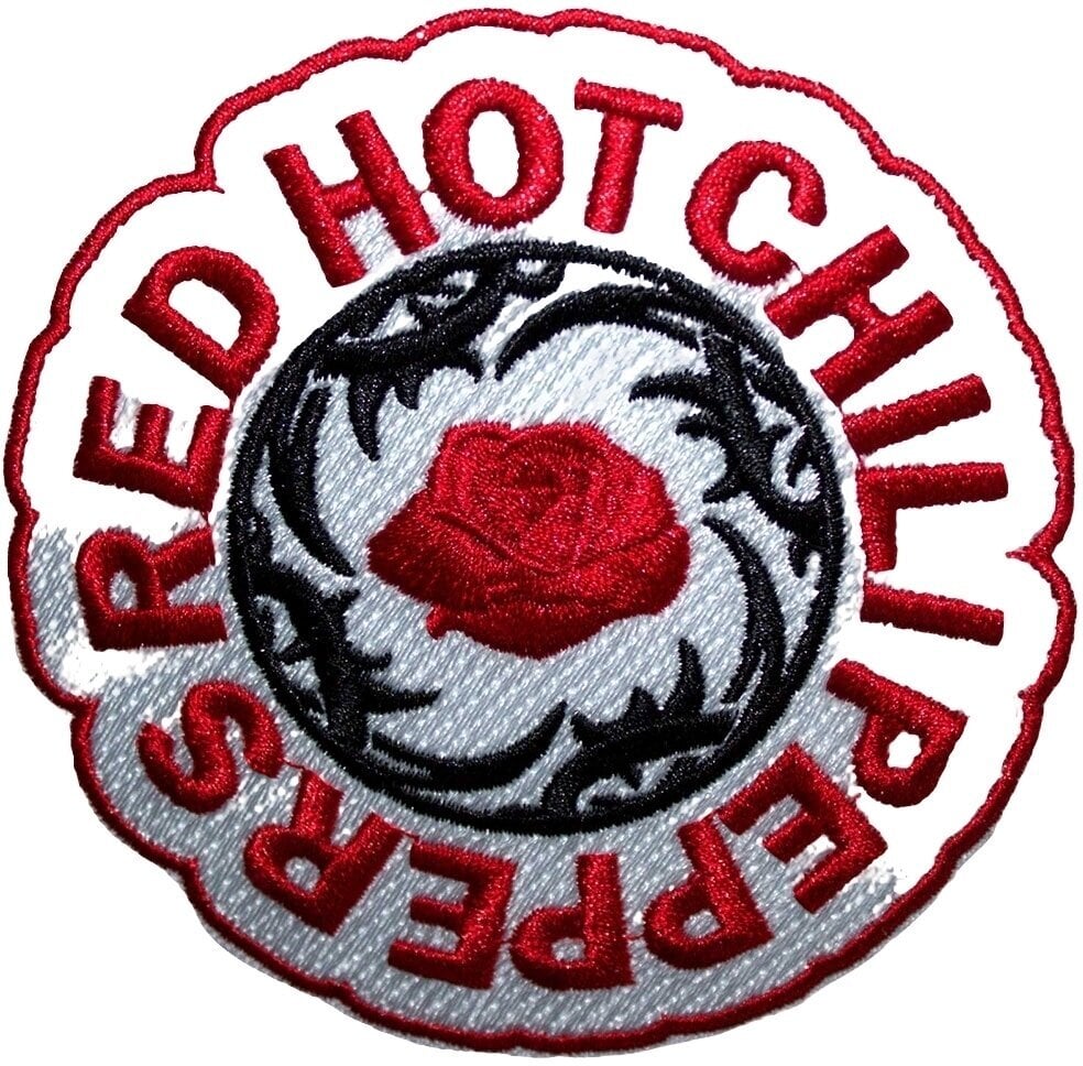 Nášivka / Odznak Red Hot Chili Peppers Blood/Sugar/Sex/Magik Nažehlovačka