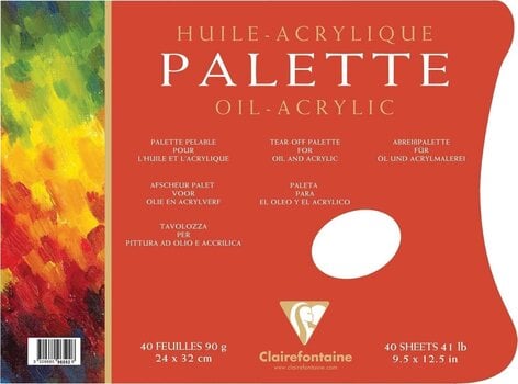 Skizzenbuch Clairefontaine 96592C Skizzenbuch 40 24 x 32 cm 90 g White - 1