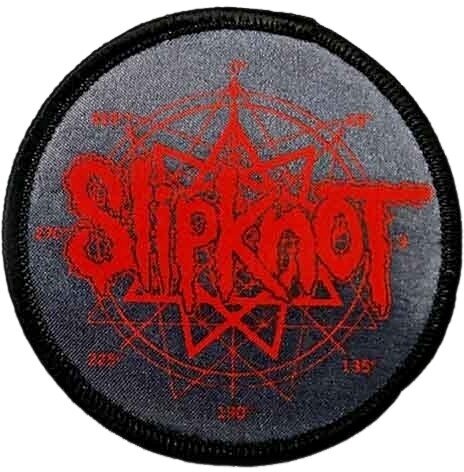 Slipknot Logo & Nonagram Nažehlovačka