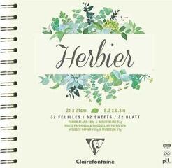 Sketchbook Clairefontaine Herbarium Sketchbook 21 x 21 cm 180 g