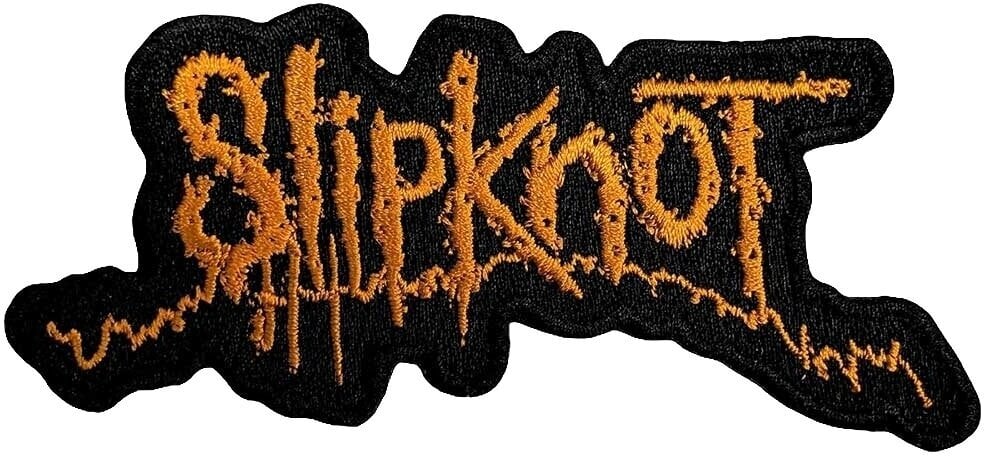 Slipknot Orange Logo Nažehlovačka