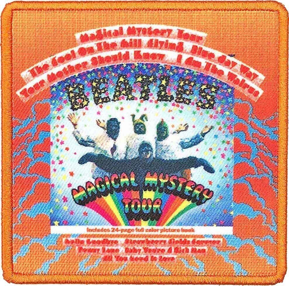 Patch / Badge The Beatles Magical Mystery Tour Album Cover Strijkpatch