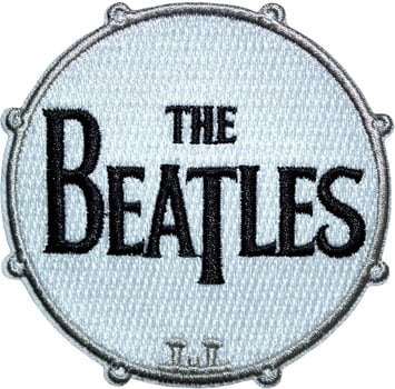 Naszywka / Odznaka The Beatles Drum Logo Large Naszywka do prasowania Large - 1