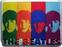 Нашивка / Значок The Beatles Colour Head Shots Iron-On Patch