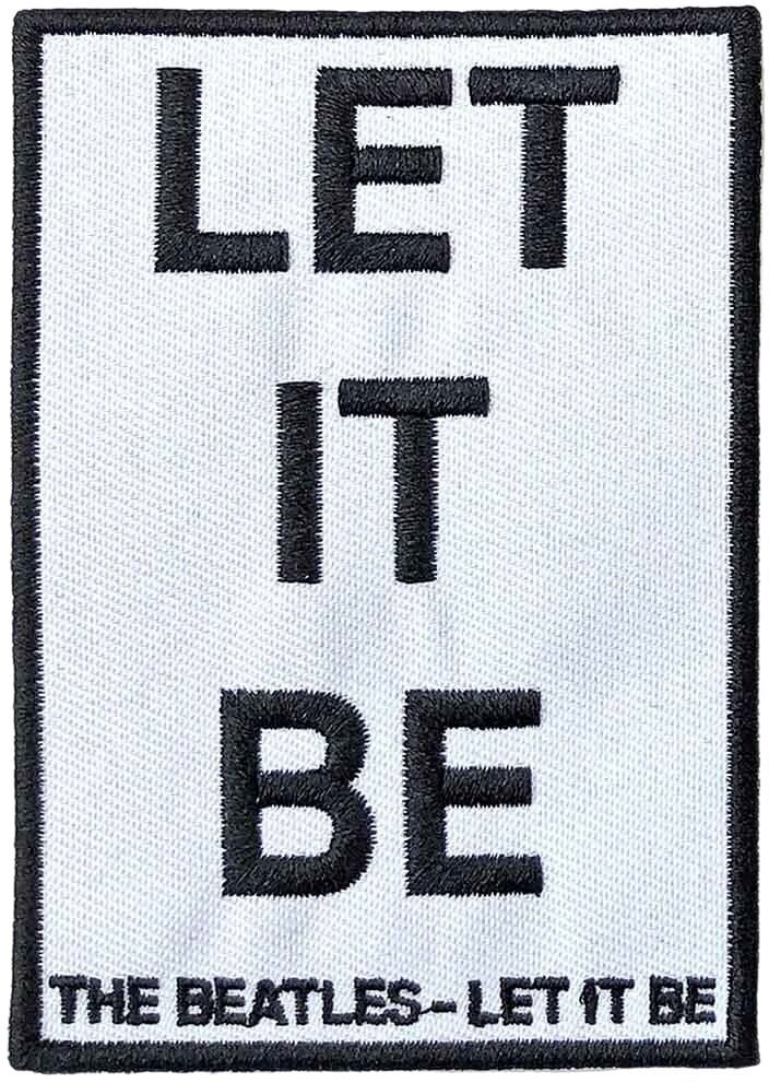 Naszywka / Odznaka The Beatles Let It Be Naszywka