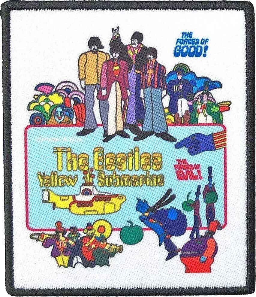 Patch / Badge The Beatles Yellow Submarine Movie Poster Opnaaipatch