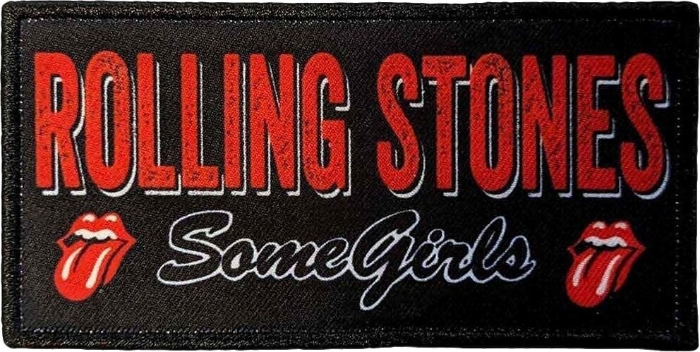 Patch / Badge The Rolling Stones Some Girls Logo Sew-On Patch
