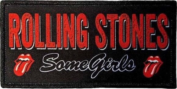 Patch / Badge The Rolling Stones Some Girls Logo Sew-On Patch - 1