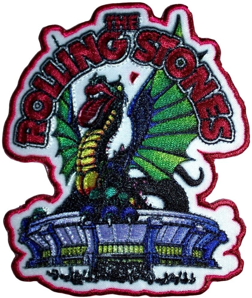 The Rolling Stones Dragon Cut-Out Nažehlovačka