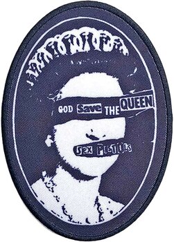 Toppa / Distintivo Sex Pistols God Save The Queen Toppa termoadesiva - 1