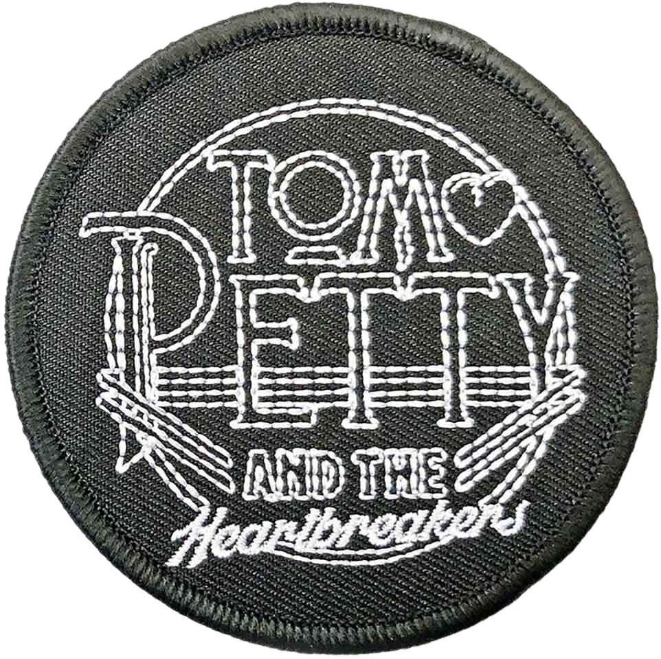 Кръпка / значка Tom Petty & The Heartbreakers Circle Logo Iron-On пластир