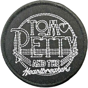 Кръпка / значка Tom Petty & The Heartbreakers Circle Logo Iron-On пластир - 1