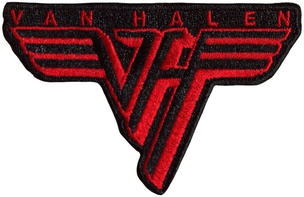Van Halen Classic Red Logo Nažehlovačka