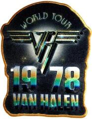 Кръпка / значка Van Halen World Tour 1978 Iron-On пластир