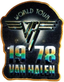 Patch / Jelvény Van Halen World Tour 1978 Vasalható tapasz - 1