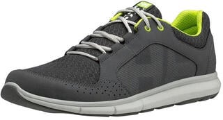 Чоловіче вітрильне взуття Helly Hansen Men's Ahiga V4 Hydropower Charcoal/Ebony/Light Grey