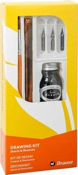 Aide calligraphique Brause 145B Ensemble de calligraphie - 1