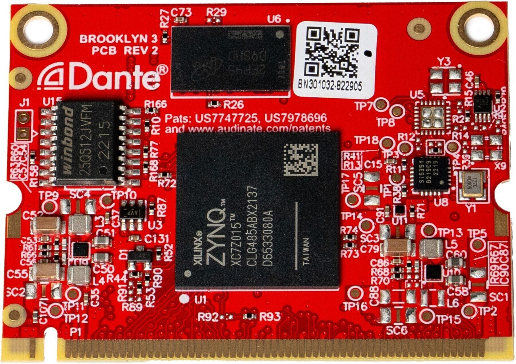 Ethernet аудио интерфейс Apogee Dante Brooklyn Ethernet аудио интерфейс