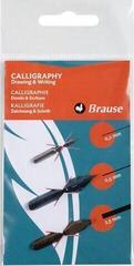Aiuto calligrafico Brause 16503B Pennino calligrafico 0,2 mm-0,5 mm-2,5 mm 3 pz