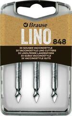 Rydlo na linoryt Brause 300848B Sada rydiel na lino 3 ks