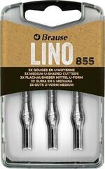 Rydlo na linoryt Brause 300855B Sada rydiel na lino 3 ks