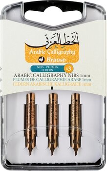 Ajutor caligrafic Brause 317010B Penita caligrafica 1 mm 3 buc. - 1