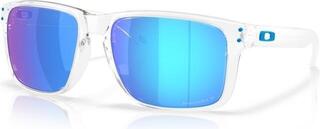 Športové okuliare Oakley Holbrook XXL 94870761 Polished Clear/Prizm Sapphire Polarized Športové okuliare