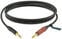 Instrument Cable Klotz TI-0300PSP Titanium Black 3 m Straight - Straight