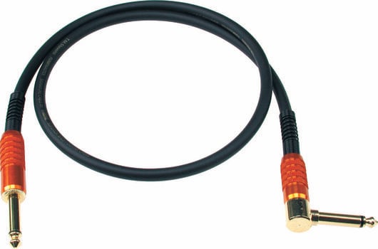 Câble de patch Klotz Pedal Patcher T.M.Stevens FunkMaster TMPR-0060 Noir 60 cm Droit - Angle - 1