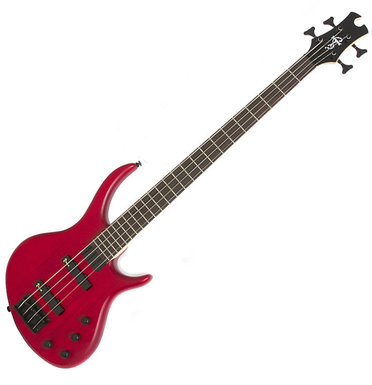 Електрическа бас китара Epiphone Toby Deluxe-IV Bass Translucent Red