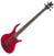 4-strenget basguitar Epiphone Toby Deluxe-IV Bass Translucent Red