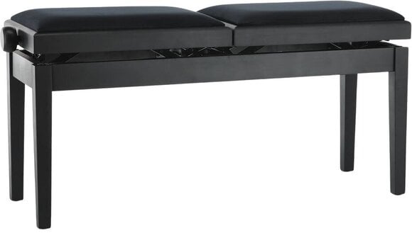 Dvojna klavirska stolica
 GEWA 130200 Deluxe Double  Dvojna klavirska stolica Black Matt - 1