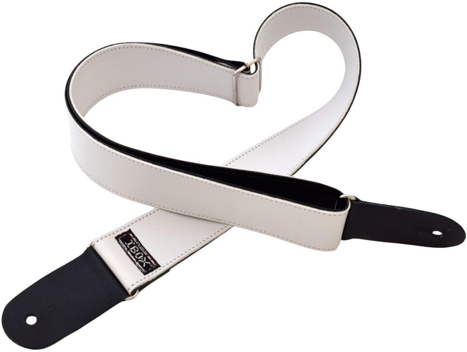 Guitar strap iBox CM501 Supreme Line White Guitar strap