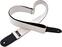 Guitar strap iBox CM501 Supreme Line White Guitar strap