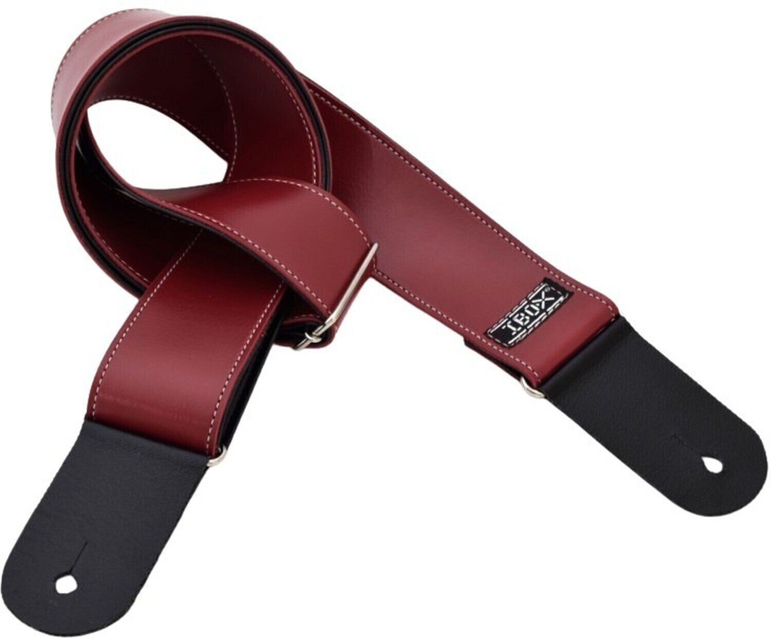 Guitar strap iBox CM504 Supreme Line Red Guitar strap