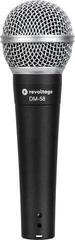 Micrófono dinámico vocal Revoltage DM-58 Micrófono dinámico vocal