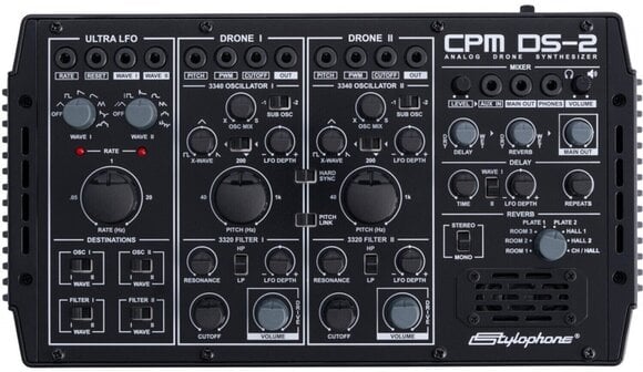 Sintesajzer Dübreq Stylophone DS-2 Analog Drone Synth Sintesajzer Black - 1