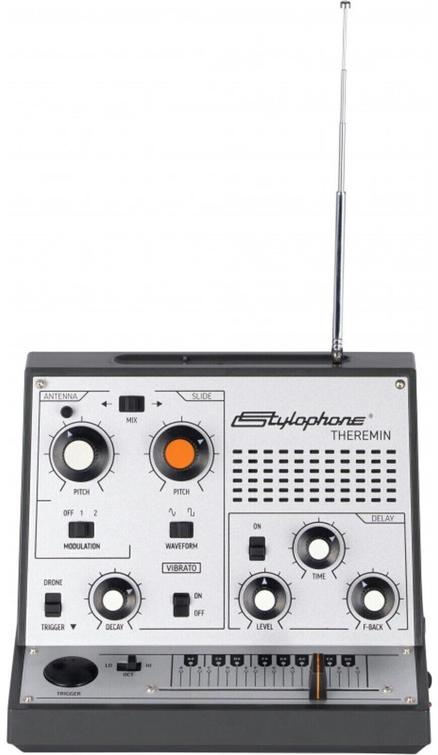 Syntezatory Dübreq Stylophone Theremin Syntezatory Black