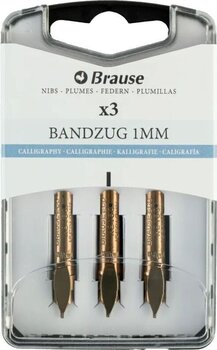 Kalligrafikus segédeszköz Brause 318010B Kalligrafikus hegy 1 mm 3 db - 1