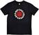 Tričko Red Hot Chili Peppers Tričko Classic Asterisk Unisex Black XL