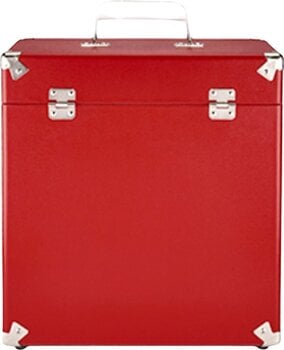 Taske/kuffert til LP-plader GPO Retro GPO-19 Etui til LP-plader 1 Red - 1