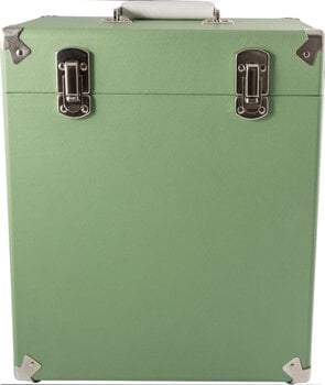 Veske/etui til LP-plater GPO Retro Vinyl Record Case Green - 1