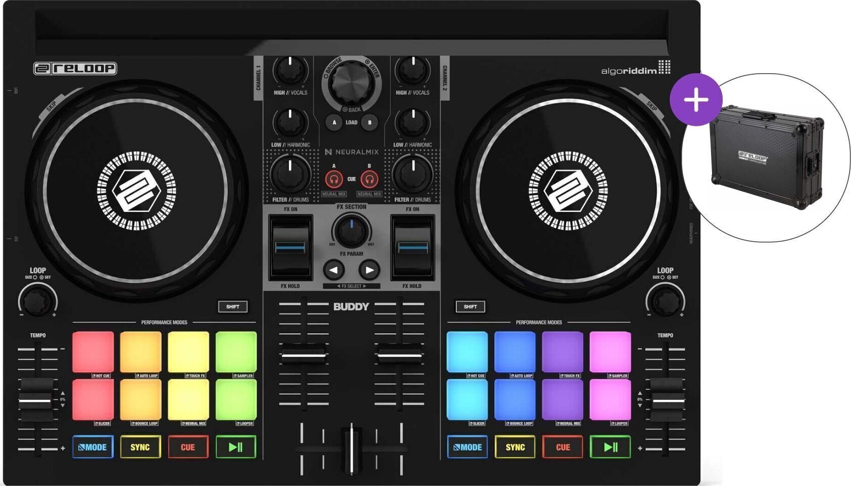 DJ kontroler Reloop Buddy SET DJ kontroler