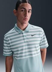 Tricou polo Nike Dri-Fit Victory+ Blocked Mens Ocean Cube/Black